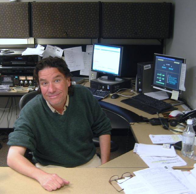 Dave Hamilton, KQ Operations Manager/Program Director, KQRS studio